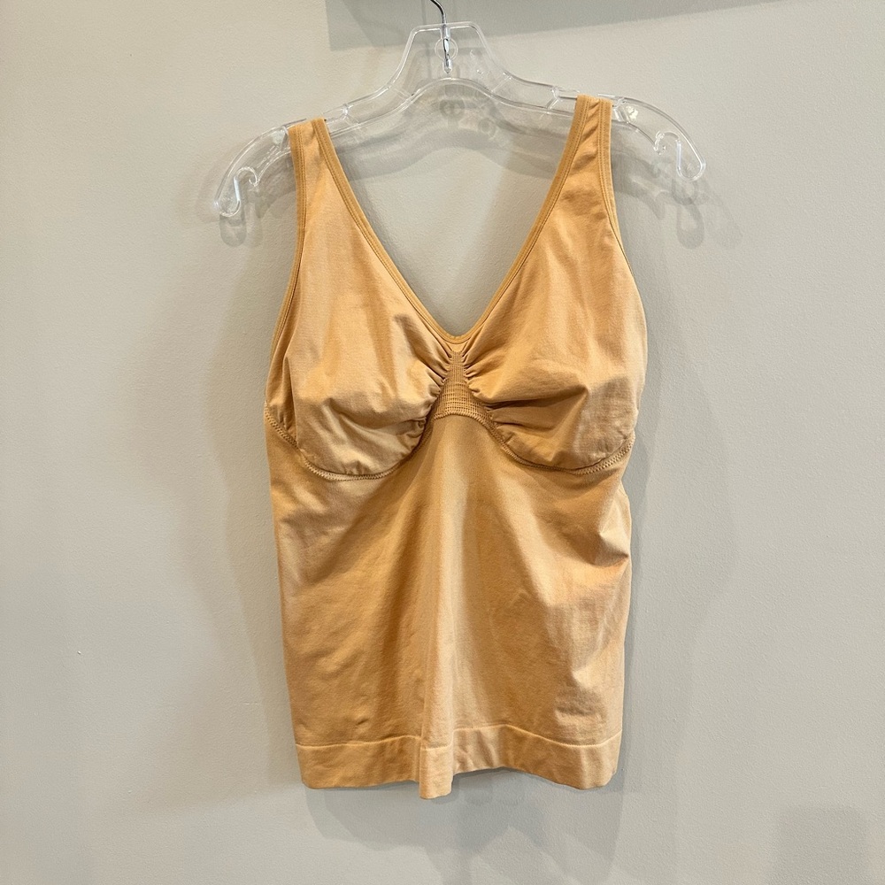 Anybody Shaper Camisole Bra Tank Top in Tan 1X Like New